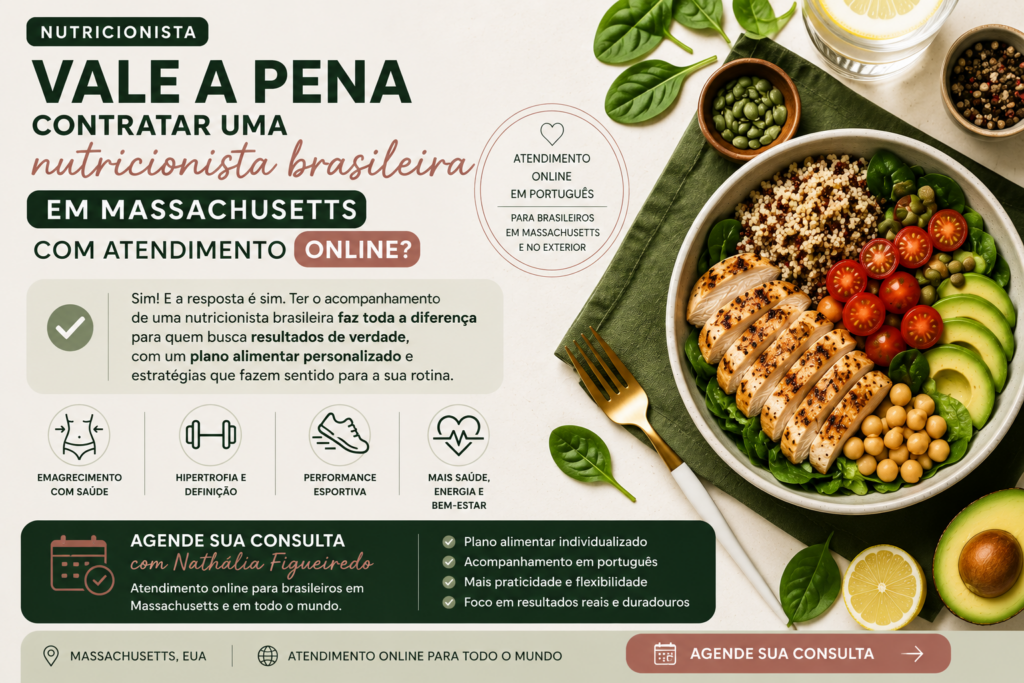 nutricionista brasileira em Massachusetts
