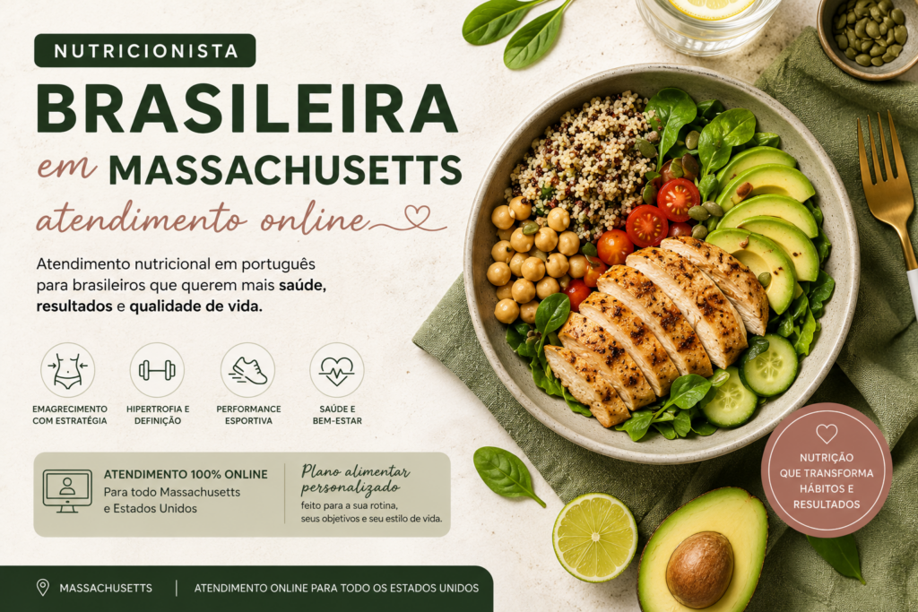nutricionista brasileira em Massachusetts